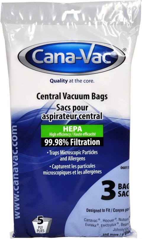 Cana-Vac FB5 Central Vacuum Bags | Alarvac Systems Inc.